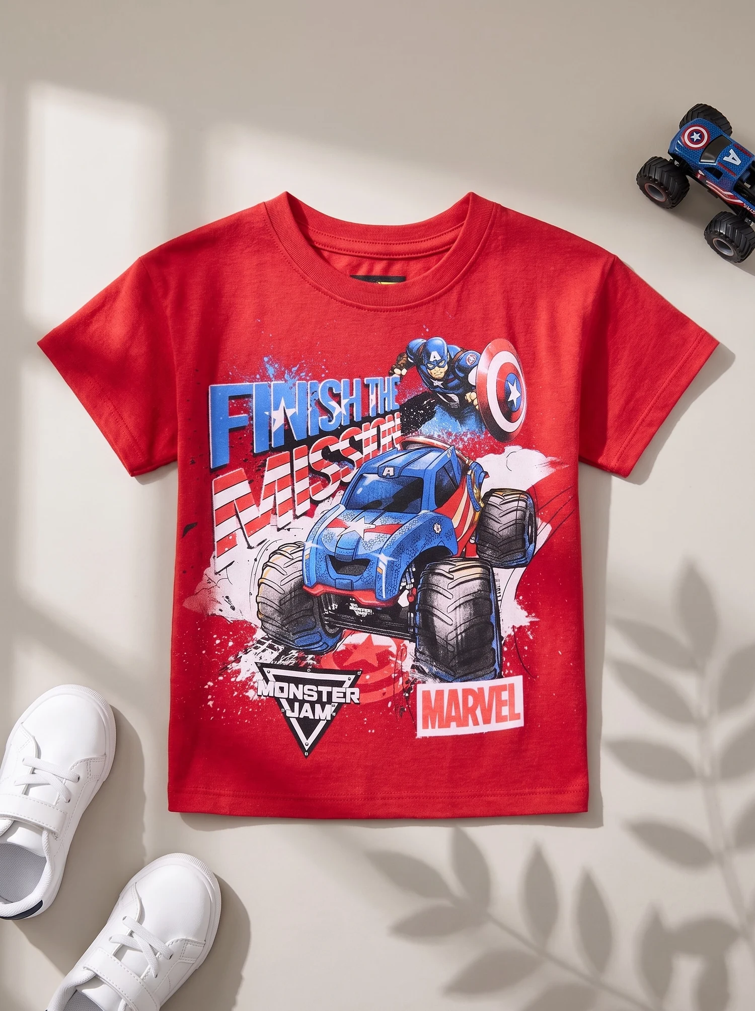 Franela Monster Jam Marvel