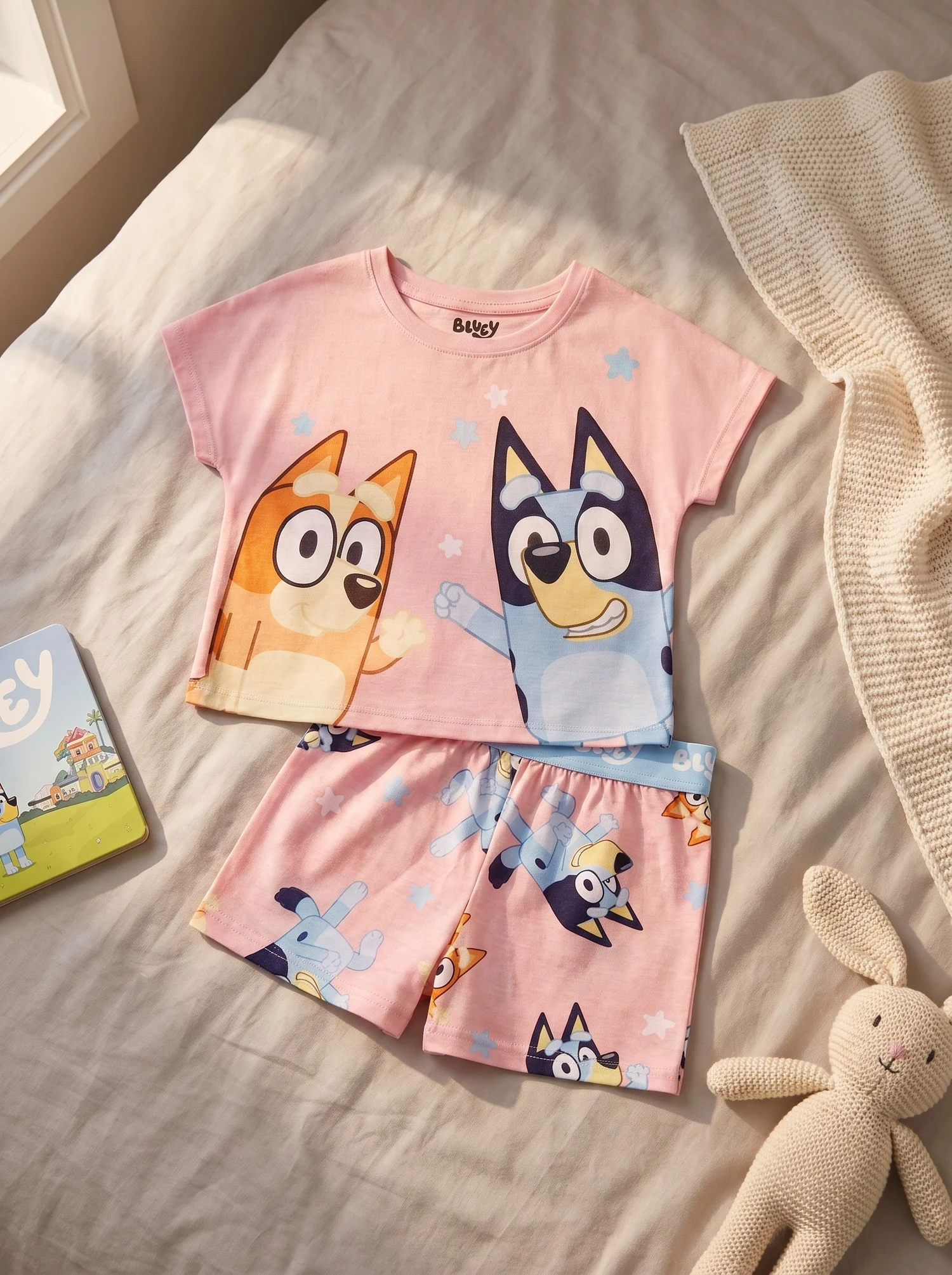 Pijama Bluey y Bingo