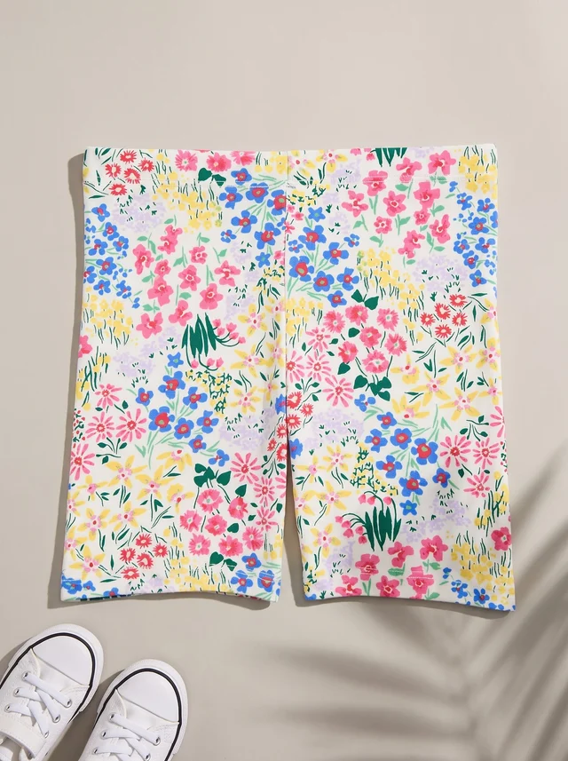 Bike short de flores